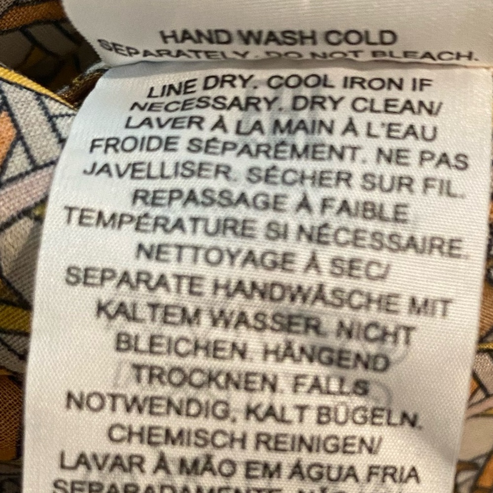 Tory Burch Patterned Caftan. EUC - Picture 10 of 11